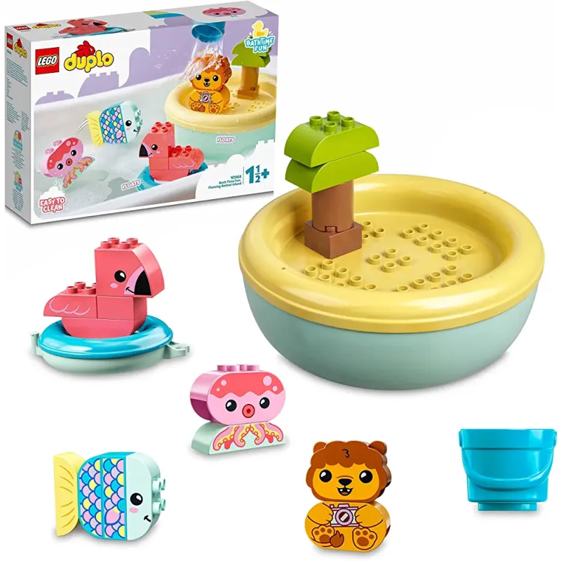 Pret in bad: drijvend diereneiland (10966)